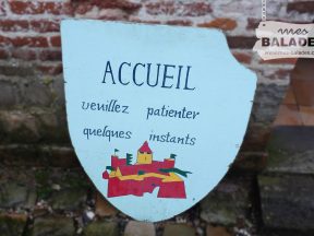 L'accueil du château.
