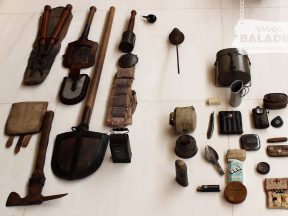 Les objets du soldat.