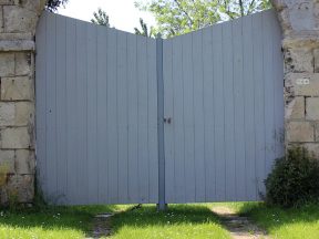 Seconde entrée du château.