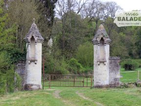 Ruines de l’abbaye.