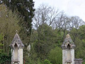 Les ruines de l’abbaye.