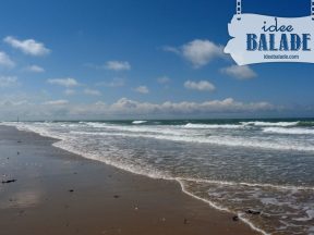 La plage.