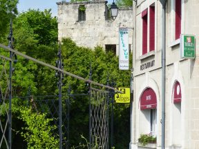 L’hôtel/restaurant Belle Vue.