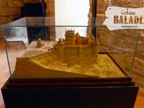 Maquette du château.