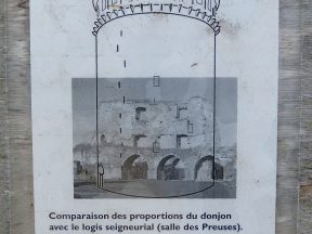 Panneau d'info.