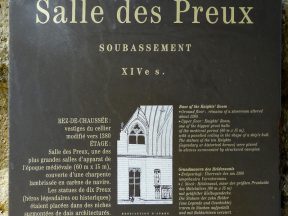 Panneau d’information.