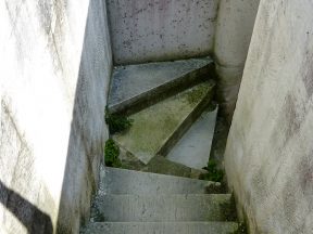 Escalier de la tour.