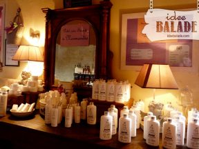 Les produits de beauté.