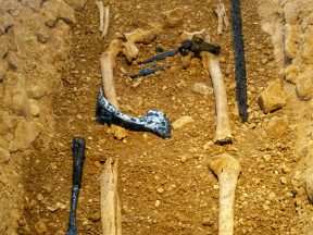 Reconstitution sépulture.