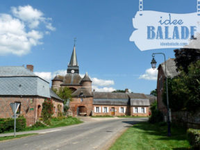 L’église fortifiée St Médard.