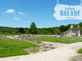 Ruines de l'église.