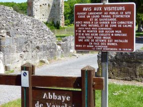 Abbaye de Vauclair.